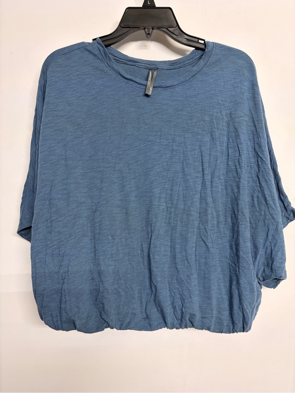 Anthropologie Soft Blue Short-Sleeve Blouson Tee